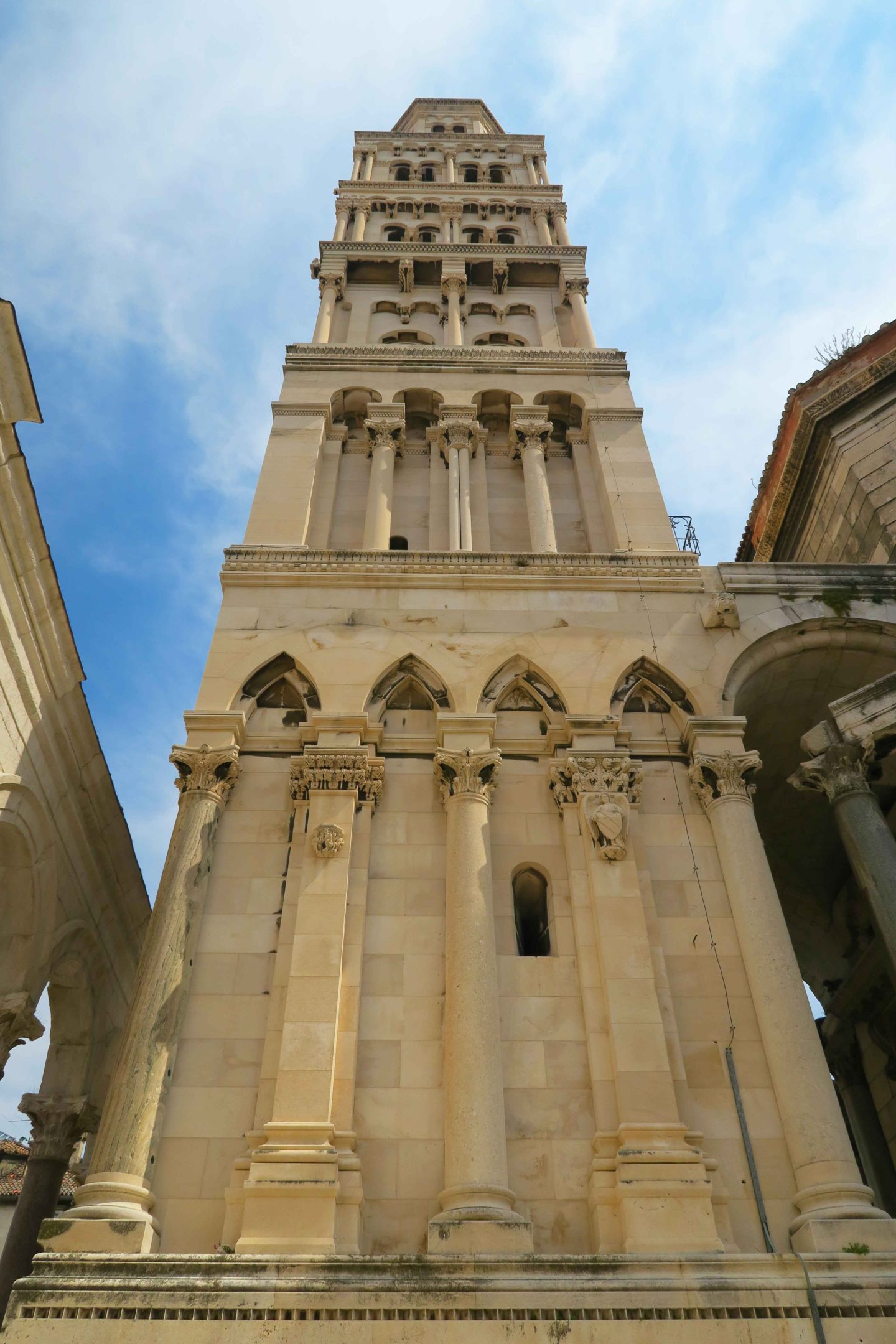 Saint Domnius Bell Tower in Split Croatia