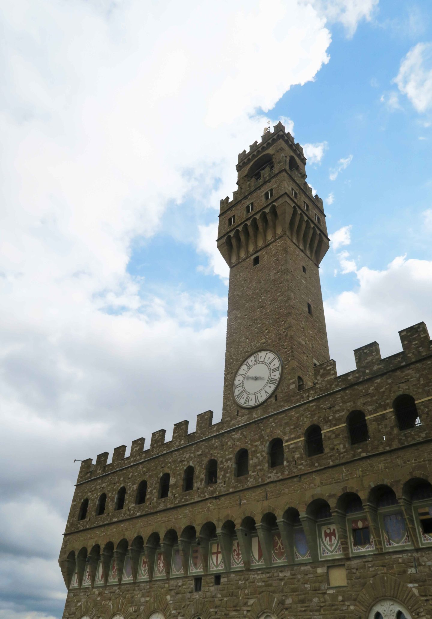 clock tower in florence
