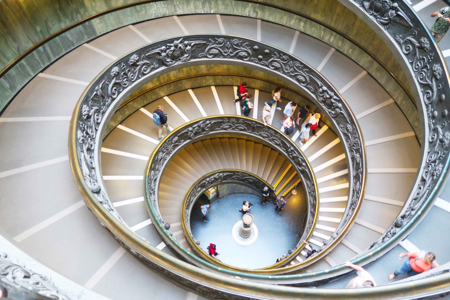 vatican museum staircase