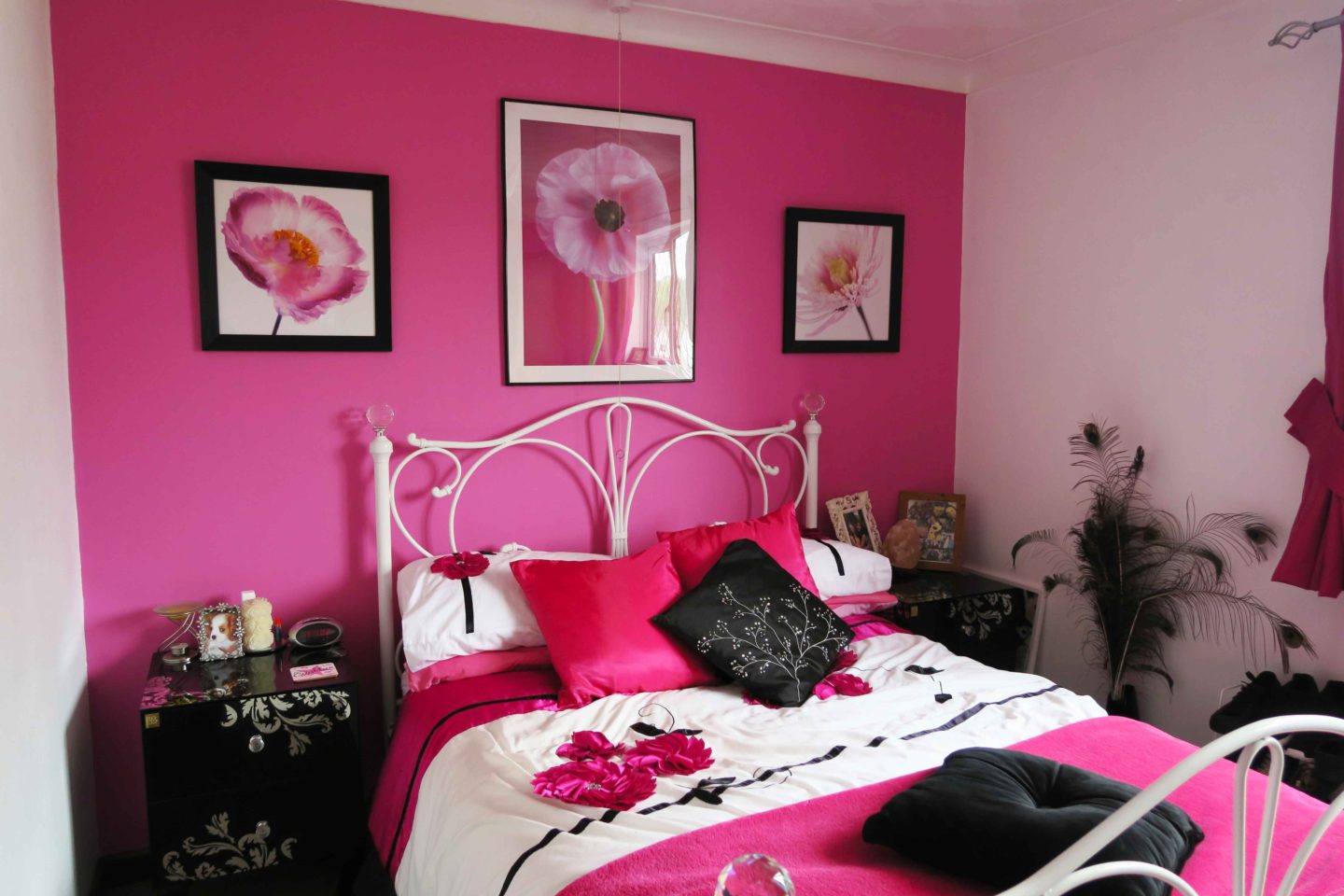 flower teenage bedroom interior design