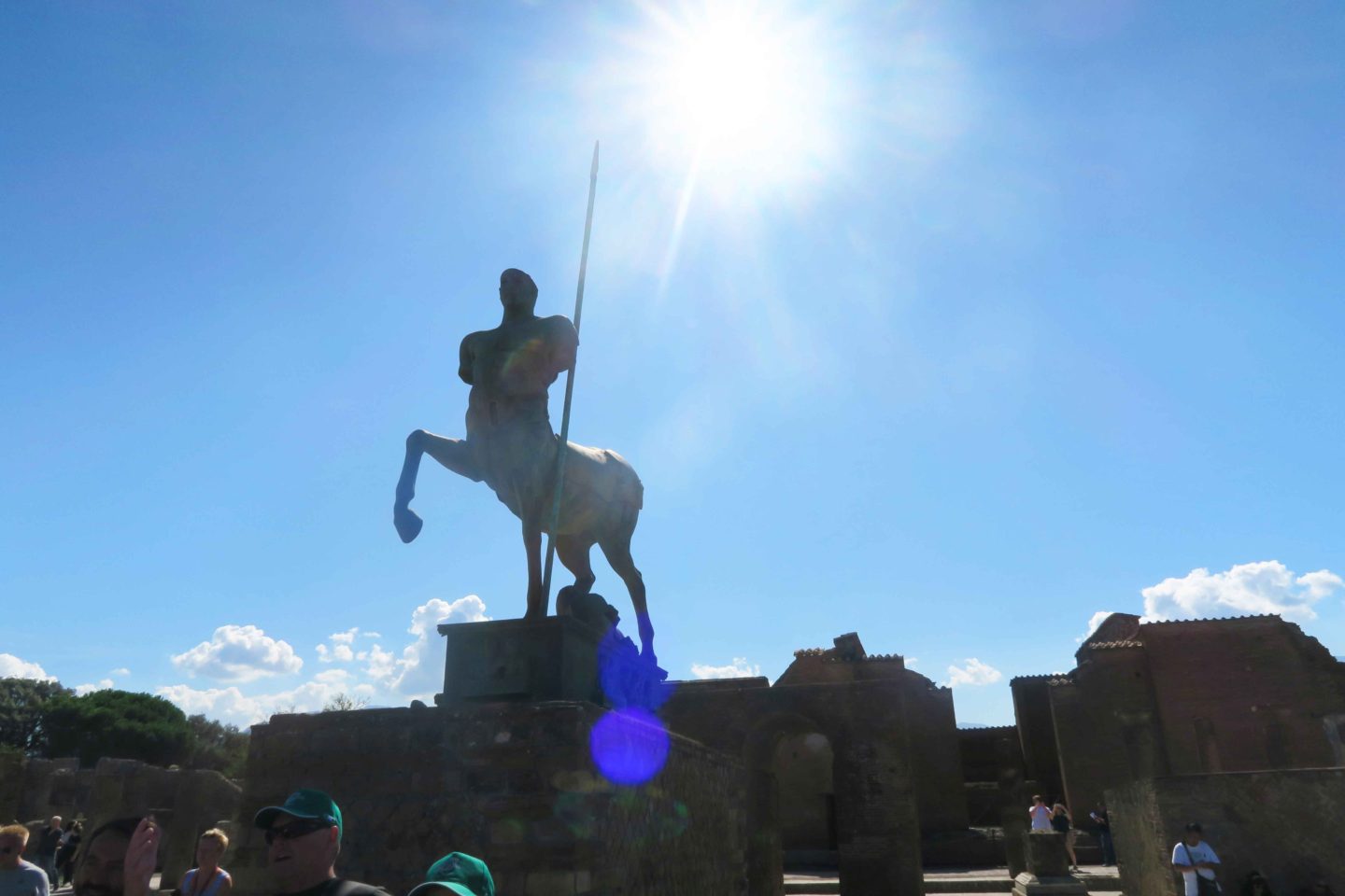 pompeii centaur statue