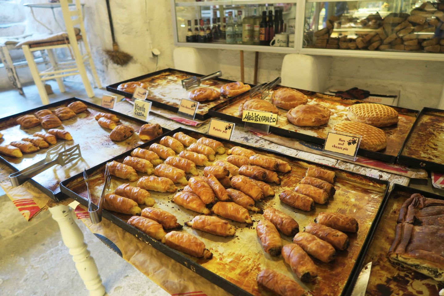 gioras wood medieval bakery in mykonos town