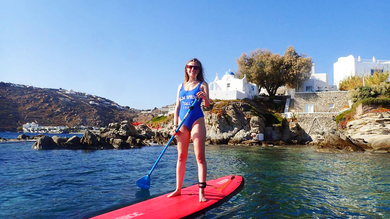 paddle-boarding-girl-mykonos-greece