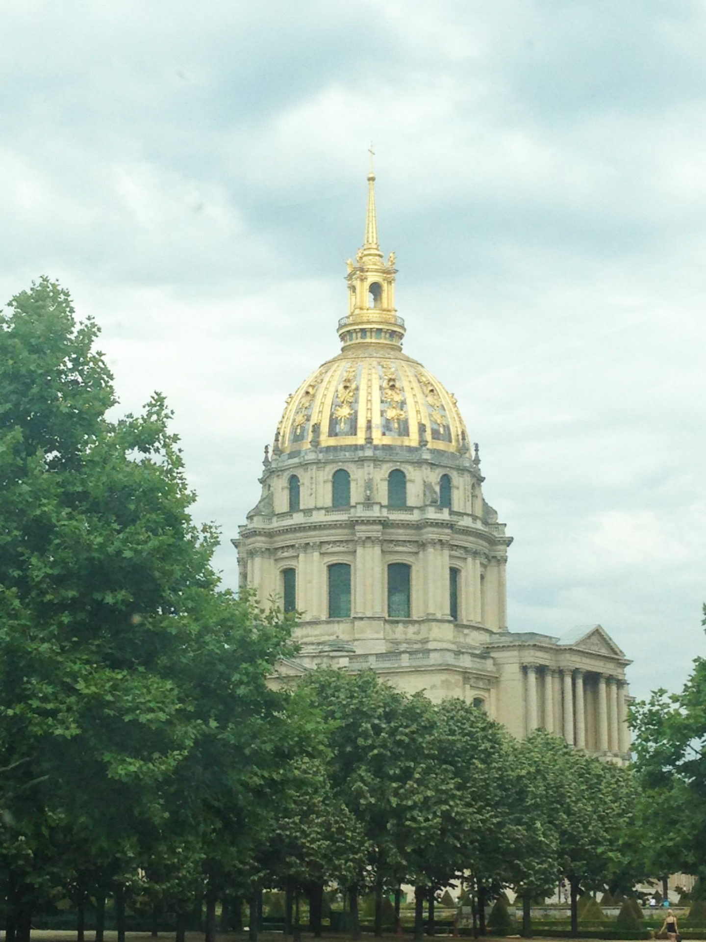 golden dome in paris france