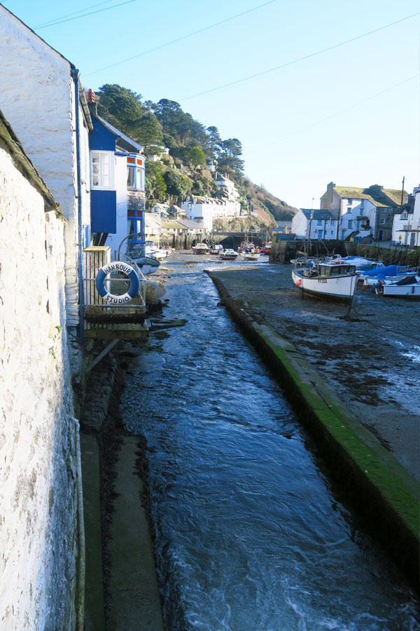 polperro river and harbour studio in cornwall
