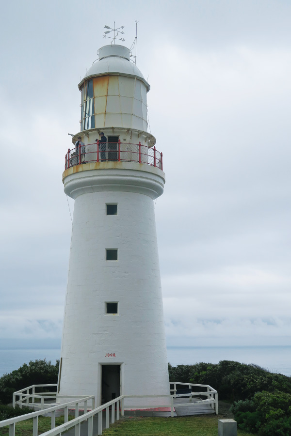 cape otway lighthouse on the great ocean road in australia