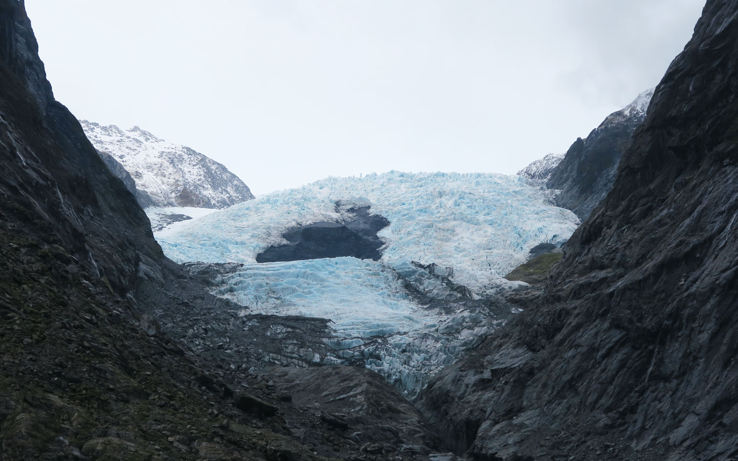franz josef glacier in new zealand