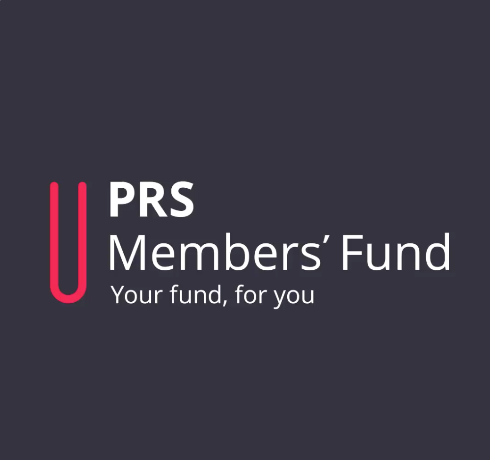 prs members fund logo and branding