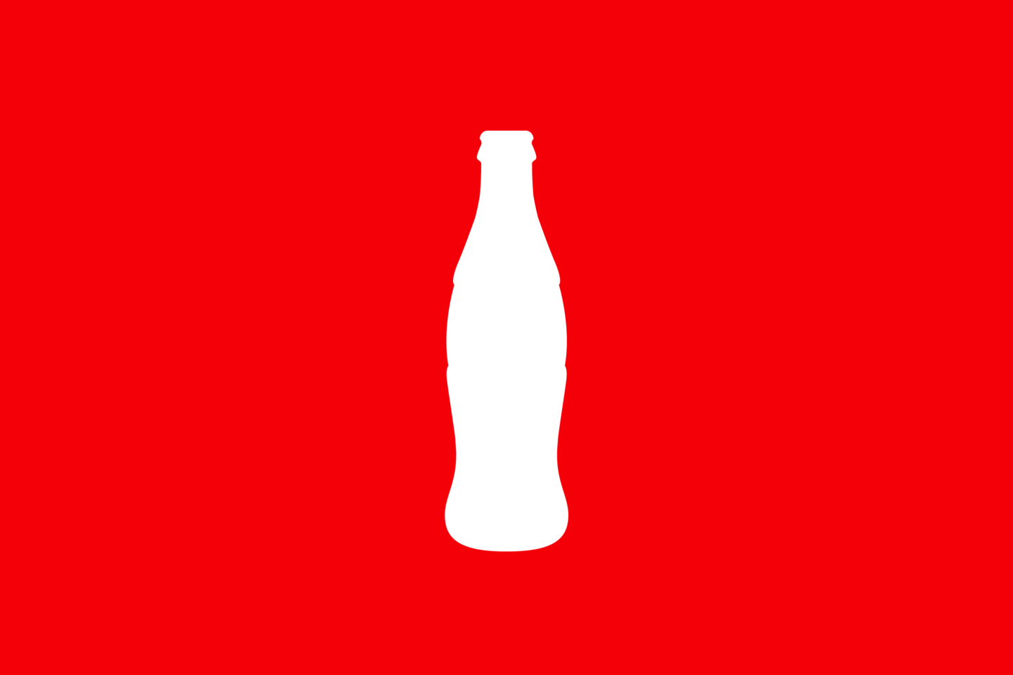 coca-cola silhouette as an example of strong branding