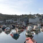 mevagissey fishing town in cornwall, uk