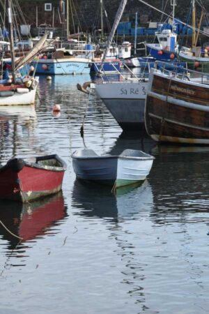 mevagissey wooden boat