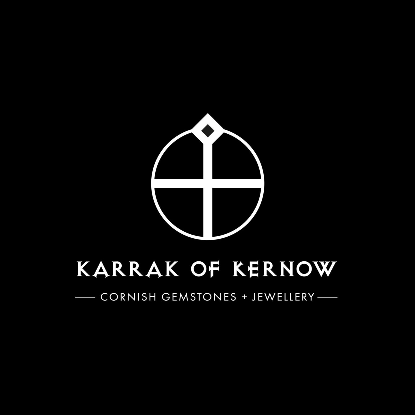 karrak of kernow logo cornish gemstones and jewellery
