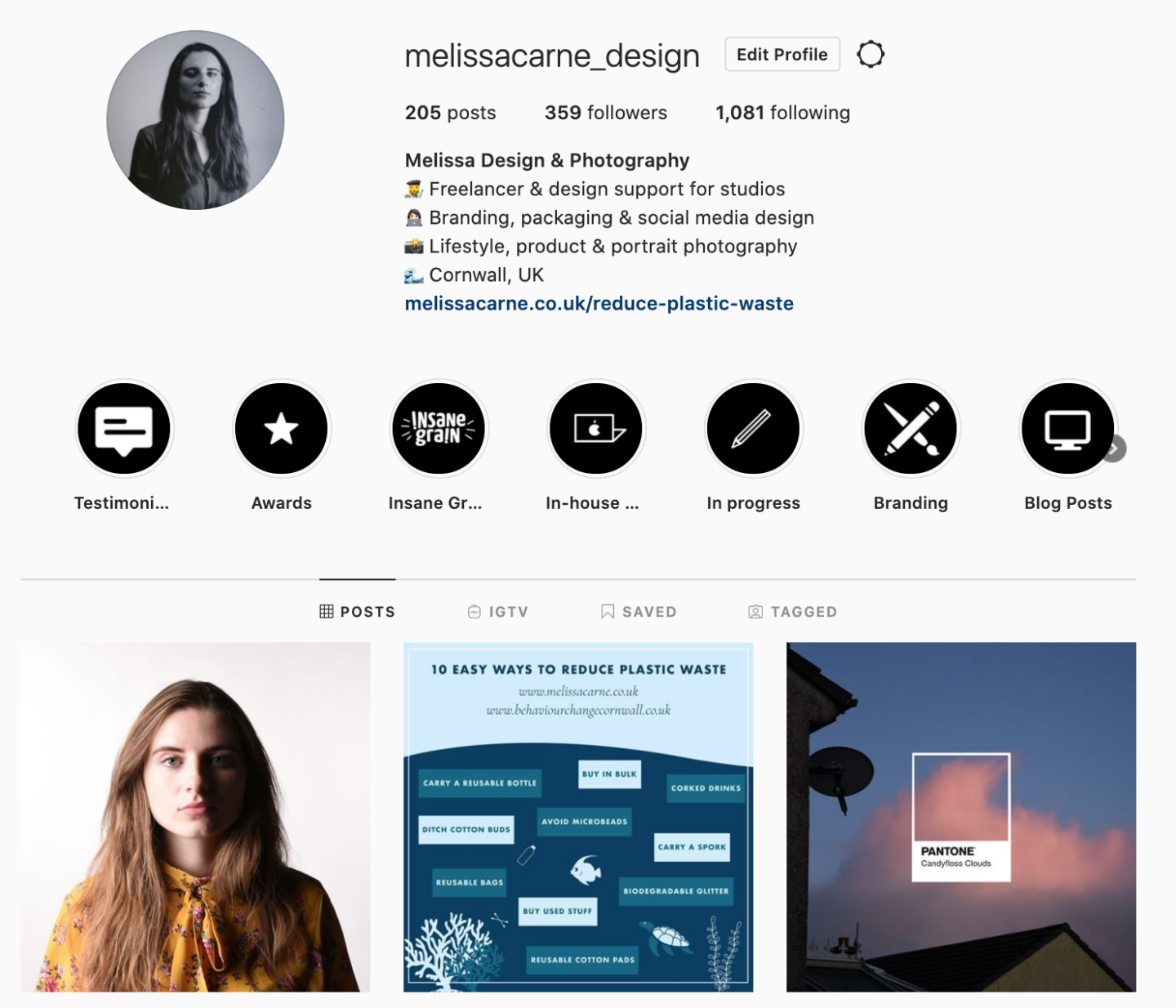 melissa carne freelance graphic designer instagram