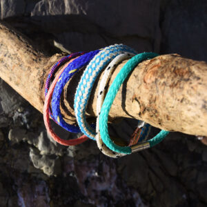 ghost net bracelets handmade in cornwall